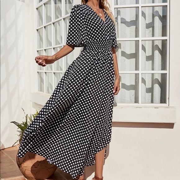 Polka Dot maxi dress - Picture 4 of 6